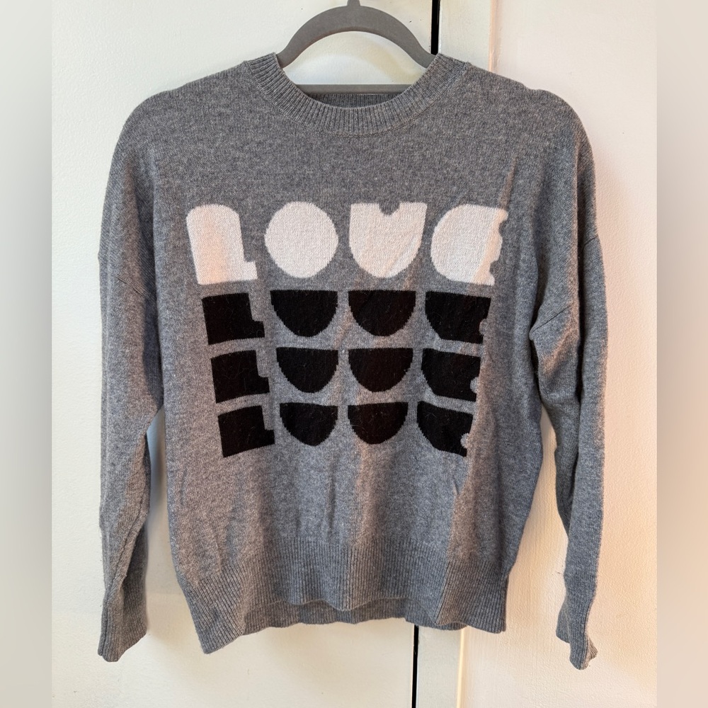 27 Miles Malibu Cashmere and Wool Love Sweater